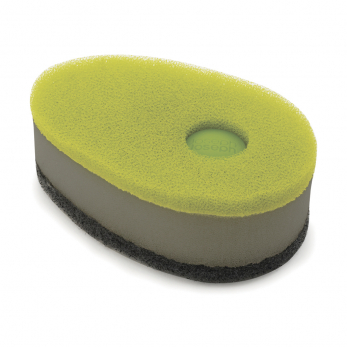 Набор губок с капсулой Soapy Sponge, 3 шт, зелёный