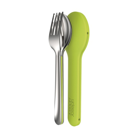 Набор столовых приборов GoEat Cutlery Set, зелёный