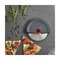 Нож для пиццы Disc Easy-clean, серо-красный