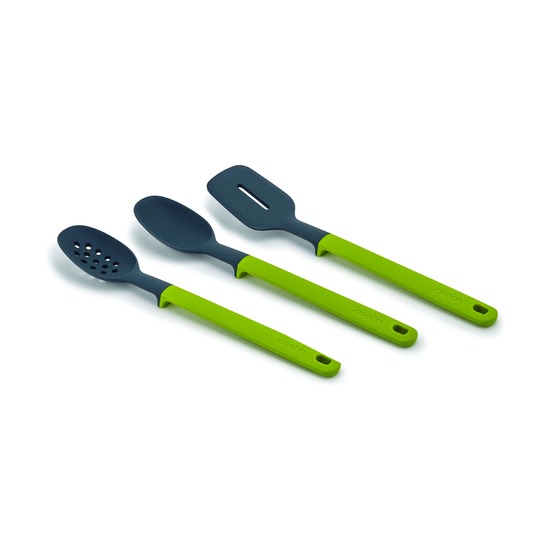 Набор из 3 кухонных инструментов Elevate, серо-зелёный