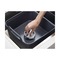 Контейнер для мытья посуды Wash&Drain™  тёмно-серый