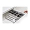 Органайзер для столовых приборов Drawerstore Large, серый