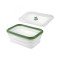 Контейнер складной прямоугольный Smart Solutions Silikobox, 1,2 л, зеленый