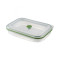 Контейнер складной прямоугольный Smart Solutions Silikobox, 1,2 л, зеленый