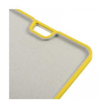 Доска разделочная двусторонняя Smart Solutions Ness, 34х28 см, серый/желтый