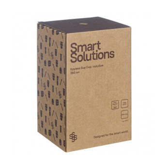 Кружка Smart Solutions Sup Cup, 360 мл, голубая