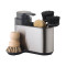 Органайзер с диспенсером для мыла Smart Solutions Atle, 15,8х12,7х17,8 см, серебристый
