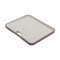 Доска разделочная двусторонняя Smart Solutions Ness, 34х28 см, серый/сливовый