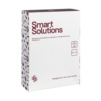 Держатель для бумажных полотенец со стоппером Smart Solutions Mio, хром