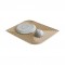 Коврик для сушки посуды Smart Solutions Dry Flex, 34,6х44,6 см, бежевый