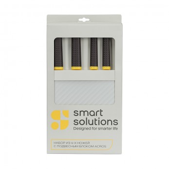 Набор из 4-х ножей с подвесным блоком Smart Solutions Acros